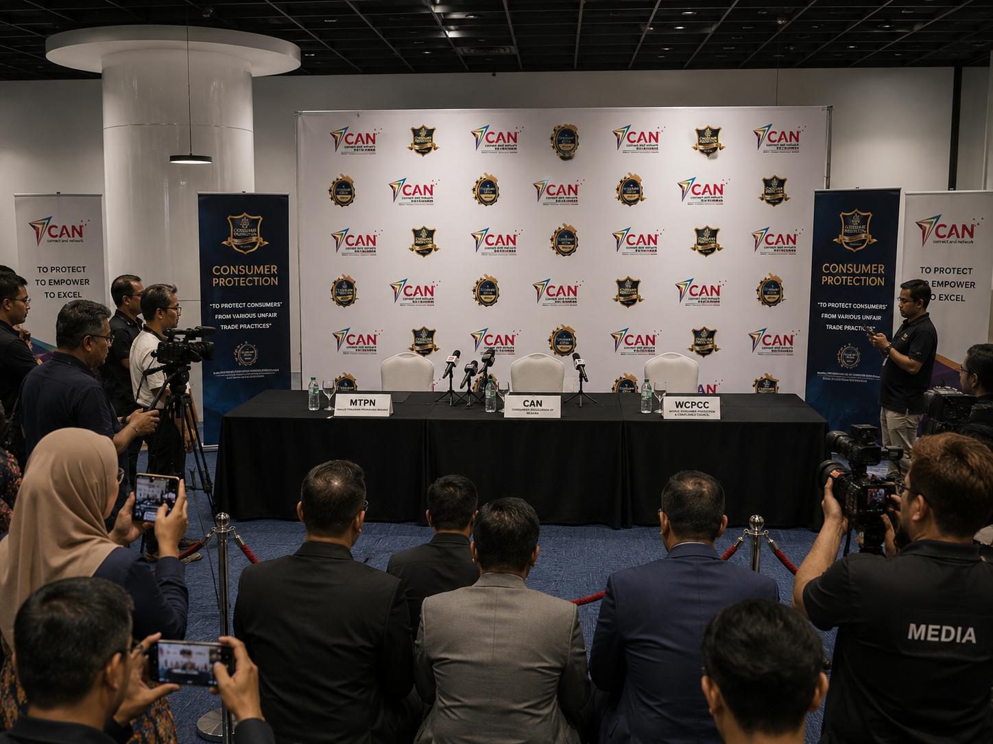 CAN press conference & recognition